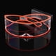 thumbnail image 2 of Gafas de sol Macarena LED Divertidas unisex D rojo, 2 of 8