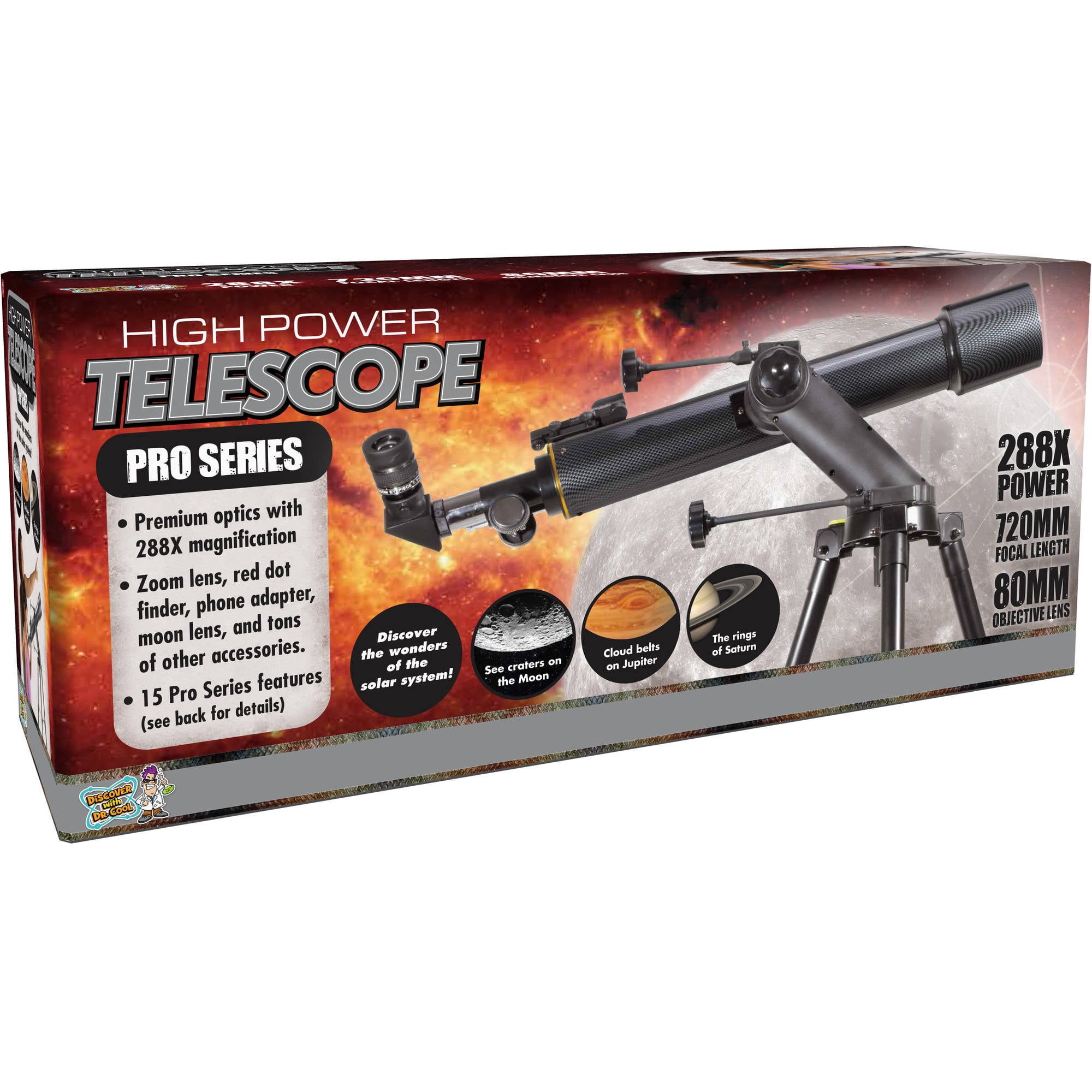Discover with Dr. Cool Pro Telescope 