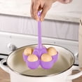 thumbnail image 3 of Washranp Silicone Egg Tray,Food Grade Long Handle 3/5 Cavities Baking Cups with Drainable Handheld Heat Resistant Cooking Stove Egg Steamer Molds, 3 of 3