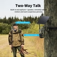 thumbnail image 5 of Conico 4G LTE Cellular Trail Camera Solar Powered, No WiFi Game Camera, 4MP PTZ 360° Deer Camera with Night Vision, Wireless Wildlife Camera for Hunting Farm Land, 5 of 13