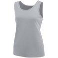 thumbnail image 1 of Camiseta sin mangas de entrenamiento para mujer GRIS PLATA M Ropa deportiva Augusta 1705, 1 of 1