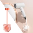 thumbnail image 3 of pitrice Réglable Sèche-Cheveux Titulaire Mains Libres Salle de Bain Brushing Cheveux Sèche-Cheveux Titulaire Punch Rack Libre Orange, 3 of 8