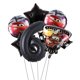 thumbnail image 3 of Juego de 6 a 8 globos de aluminio para fiestas de cumpleaños de Disney Cars para niños y niñas, suministros para fiestas de Lightning McQueen, 3 of 5