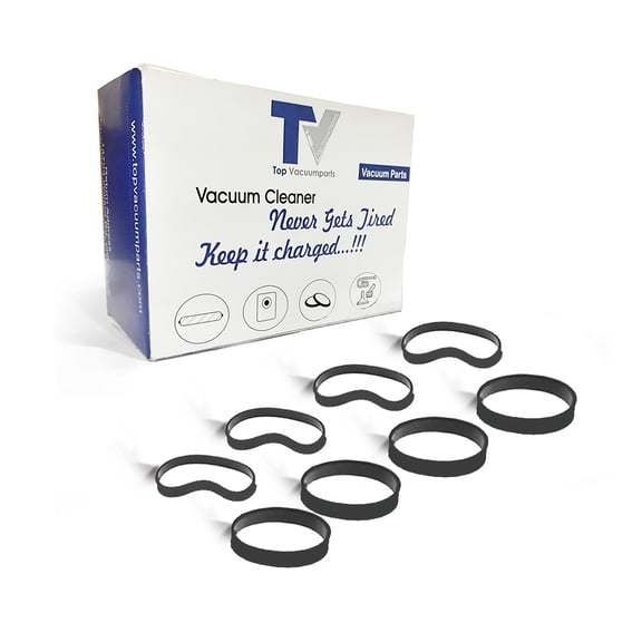 Replacement Part For TVP Upright Vacuum DC-04, DC-07, DC-14 Belt (Pack Of 8) 10-3106-06