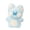 Light Blue, variant on Decorr Cute Beige Cat Plush Toys, 15.7" Soft Kawaii Kitty Stuffed Animals, Adorable Fluffy Cat Plushie Pillow, Cuddly Cat Doll for Kids Adults, Birthday Gift for Cat Lovers