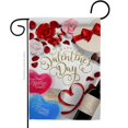 thumbnail image 1 of Ornament Collection G192344-BO Together Forever Springtime Valentine Double-Sided Decorative Garden Flag, Multi Color, 1 of 1