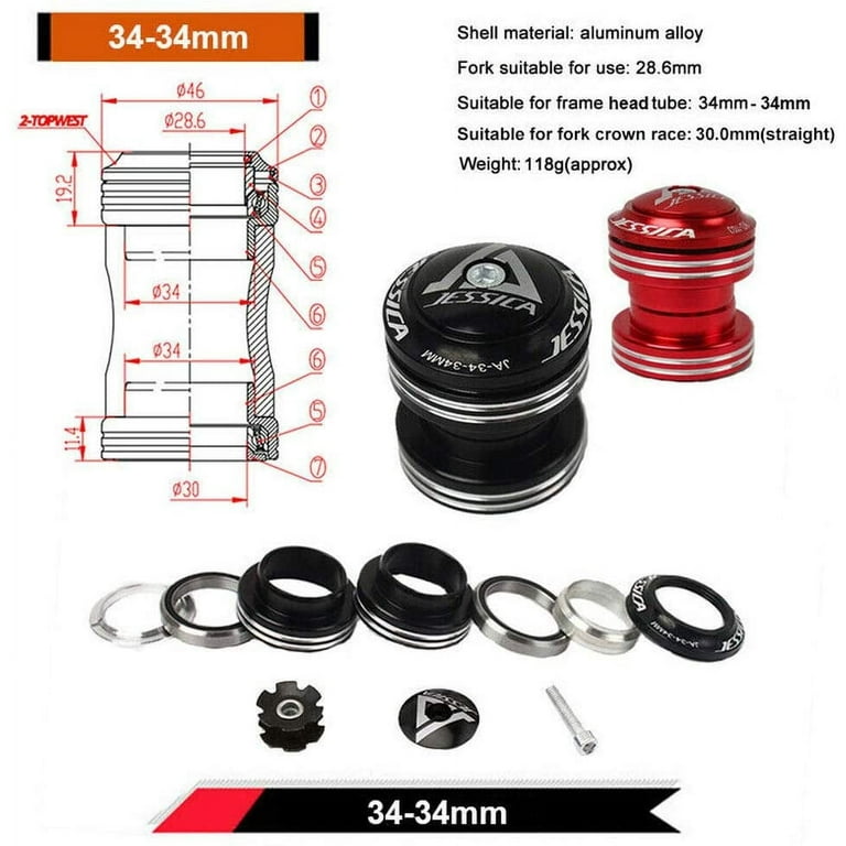 Mountain bike headset replacement 2025
