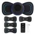 thumbnail image 1 of Microcurrent Chest Massager, 8 Modes, Portable Cervical Massage Pad, Mini Handheld Massager, 1 of 2