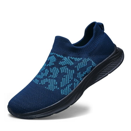 

HAOSHIDUO Men s Sock Sneakers Lightweight Breathable Mesh Walking Shoes Soft Sole Non Slip Casual Shoes