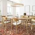 thumbnail image 5 of SIXHOME 6'x9' Area Rugs for Living Room Washable Rugs Carpet Vintage Traditional Rugs for Bedroom Dinning Room Office Soft Non Slip Large Area Rug Retro Home Decor Brick Red, 5 of 8