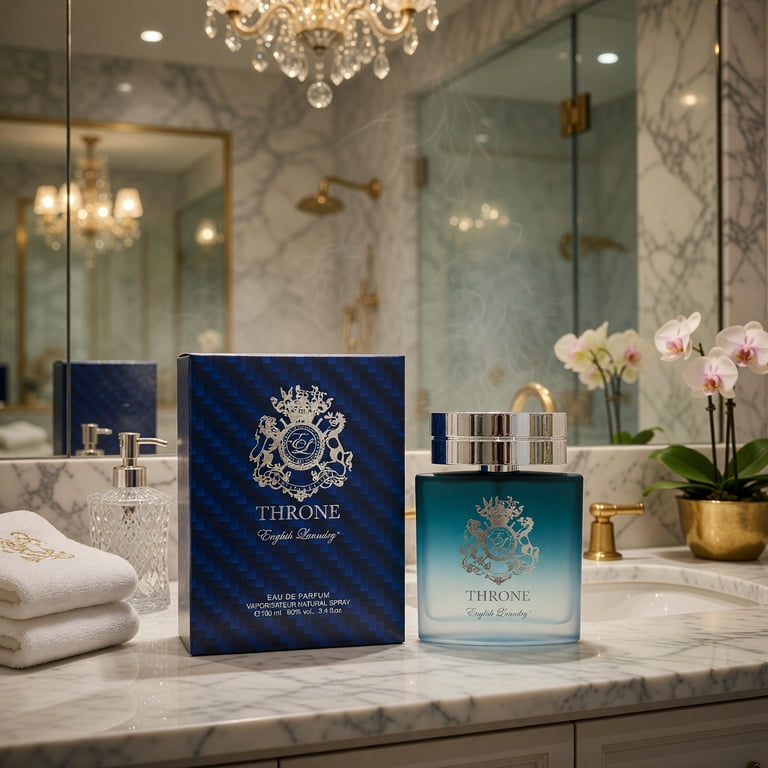 English Laundry, EDP Spray for Men, 3.4 oz, Throne with Bergamot