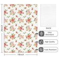 thumbnail image 2 of 2 Pcs Pioneer Flower Floral Print Pattern Kitchen Towels, Funny Microfiber Dish Towel Set, 18" X 26" Tea Towels, 2 of 6