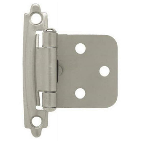 Liberty Hardware H0103BL-SN-U1 Satin Nickel Self Closing Hinge- 10 Pack