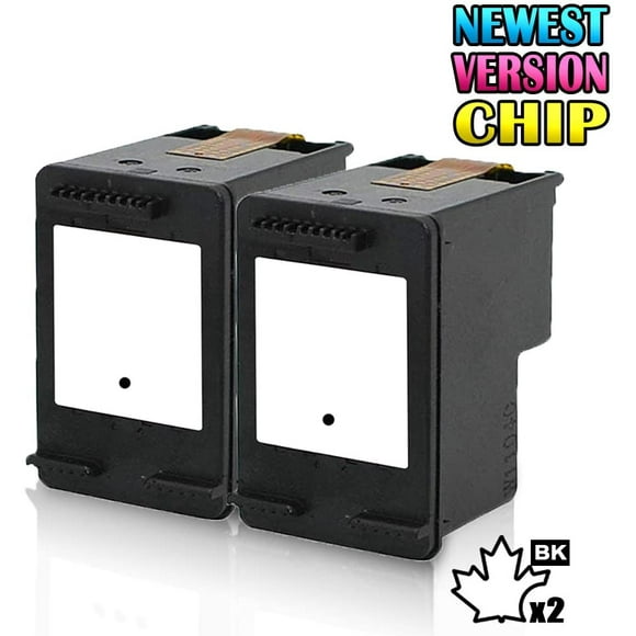 2 Inkfirst Remanufactured Black Ink Cartridges Replacement for HP 61 XL 61XL CH563WN Black DeskJet 1000 1010 1012 1014 1050