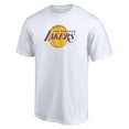 thumbnail image 2 of Men's White Los Angeles Lakers Logo T-Shirt, 2 of 3