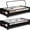 Black-2 pack, variant on Under Bed Storage Black 2 Pack For Clothes Shoes Blankets