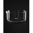 thumbnail image 3 of Platos cristalizadores QWORK de vidrio borosilicato 3.3 de 200 ml, 3 of 7