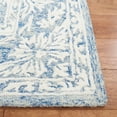 thumbnail image 3 of SAFAVIEH Metro Wayland Medallion Area Rug, Blue/Ivory, 6' x 6' Square, 3 of 8