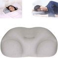 thumbnail image 1 of Nueva almohada para dormir rápido, almohada para dormir en la nube estética con enfriamiento para almohada ergonómica con forma de mariposa de espuma viscoelástica Xemadio LL-1927, 1 of 5