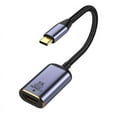 thumbnail image 2 of FVH USB4 USB-C Type-C Source to Female HDMI 2.1 Cable Display 8K 60HZ UHD 4K HDMI Male Monitor, 2 of 7