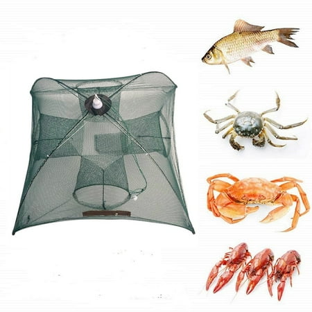 - Automatic Fishing Net Portable Nylon Fishing Mesh Net for Fish Shrimp