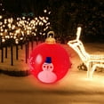 thumbnail image 2 of Fwttom 23.6 inch Giant Inflatable Christmas Balls with Light - Inflatable Christmas Decorations Outdoor Xmas Blow Ups Ornaments for Xmas Holiday Yard Lawn Porch Decor, 2 of 6