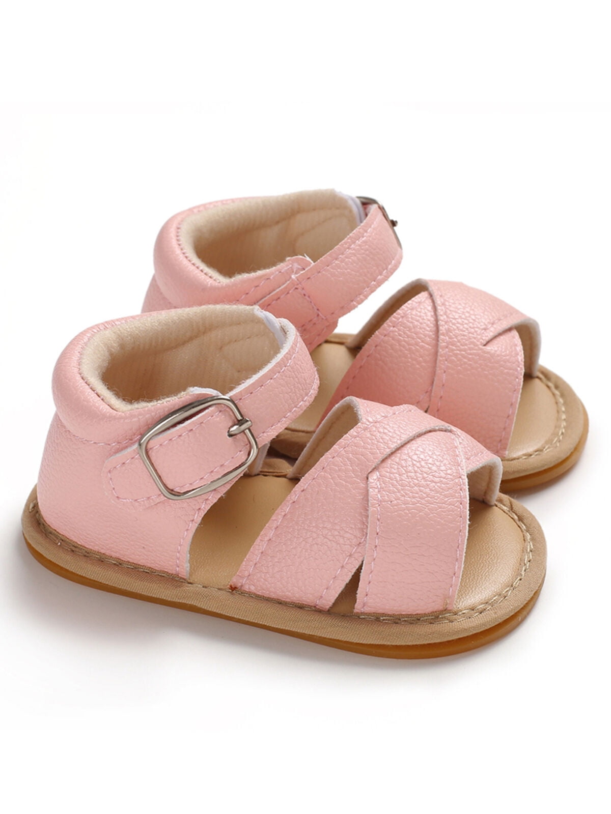 0-18 Months Baby Girls Sandals Toddler Princess Shoes for Summer Cute ...
