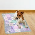 thumbnail image 4 of Mermaid Blanket, Mermaid Gifts for Baby Toddler Infant Newborn, 30"x40" Throw Blanket, Lightweight Soft Warm Cozy Flannel Throw for Sofa Chair-Crib Stroller nap, 4 of 6