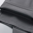 thumbnail image 7 of Men's Fashionable Drawstring Elastic Casual Pants Ice Silk Straight Leg Jogging Comfortable Lightweight Breathable Summer Mens Beach Pants Trousers Vacation Cargo Pants, 7 of 7