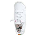 thumbnail image 2 of Wonder Nation Unisex Kids Lace-Up Fashion Sneakers, Closed Toe White, Size 13, 2 of 6