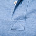 thumbnail image 4 of Nuevos Polos de algodón para hombre, Polo clásico de Color sólido, Polo de manga corta para hombre, Polo informal de negocios Social de alta calidad para hombre, 4 of 5