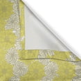 thumbnail image 5 of Ambesonne Yellow Flower Grommet Curtain, Fresh Garden Art, 50" x 96", Yellow Cream, 5 of 6