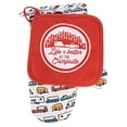 thumbnail image 5 of Life is Better at The Campsite RV Multicolor Oven Mitt - Red Pot Holder - Cotton, One Size (53259), 5 of 6