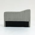 thumbnail image 3 of Modular Sofa Single Armrest Backrest Module for Modular Sectional Sofa Couch Side Armrest, Gray, 3 of 10