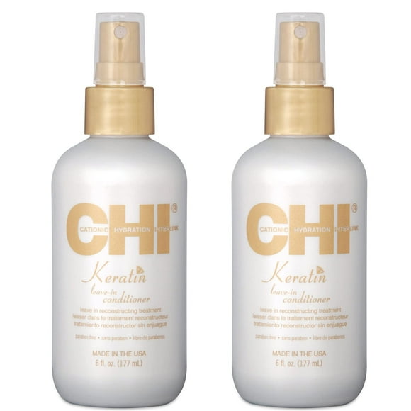 Acondicionador sin enjuague CHI Keratin 360 ml (12 oz), paquete de 2
