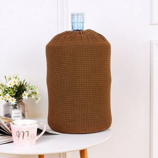 Buy E-Retailer Polyester Water Dispenser Bottle Cover With Adjustable  Elastic Closure And Water Level Indication For 20 Ltr. (Color- Green Leaf,  Size-17x11 Inches) Online at Best Prices in India - JioMart.