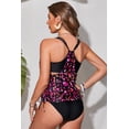 thumbnail image 6 of Multicolor Sexy Leopard Print Racerback Tankini Swimsuit Bikini, 6 of 7