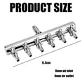 thumbnail image 4 of 8-Way Aquarium Air Flow Control Lever Valve Chromium Copper Distributor Fish Tank Splitter Pump Accessories, 4 of 5
