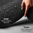 thumbnail image 6 of Patio Umbrella Cover for 7.5ft to 11.5ft Cantilever - 420D Outdoor Offset Cover, Heavy Duty Waterproof Garden Parasol Covers (Fits Banana-Style up 7.5′S/11.5′R), 6 of 6