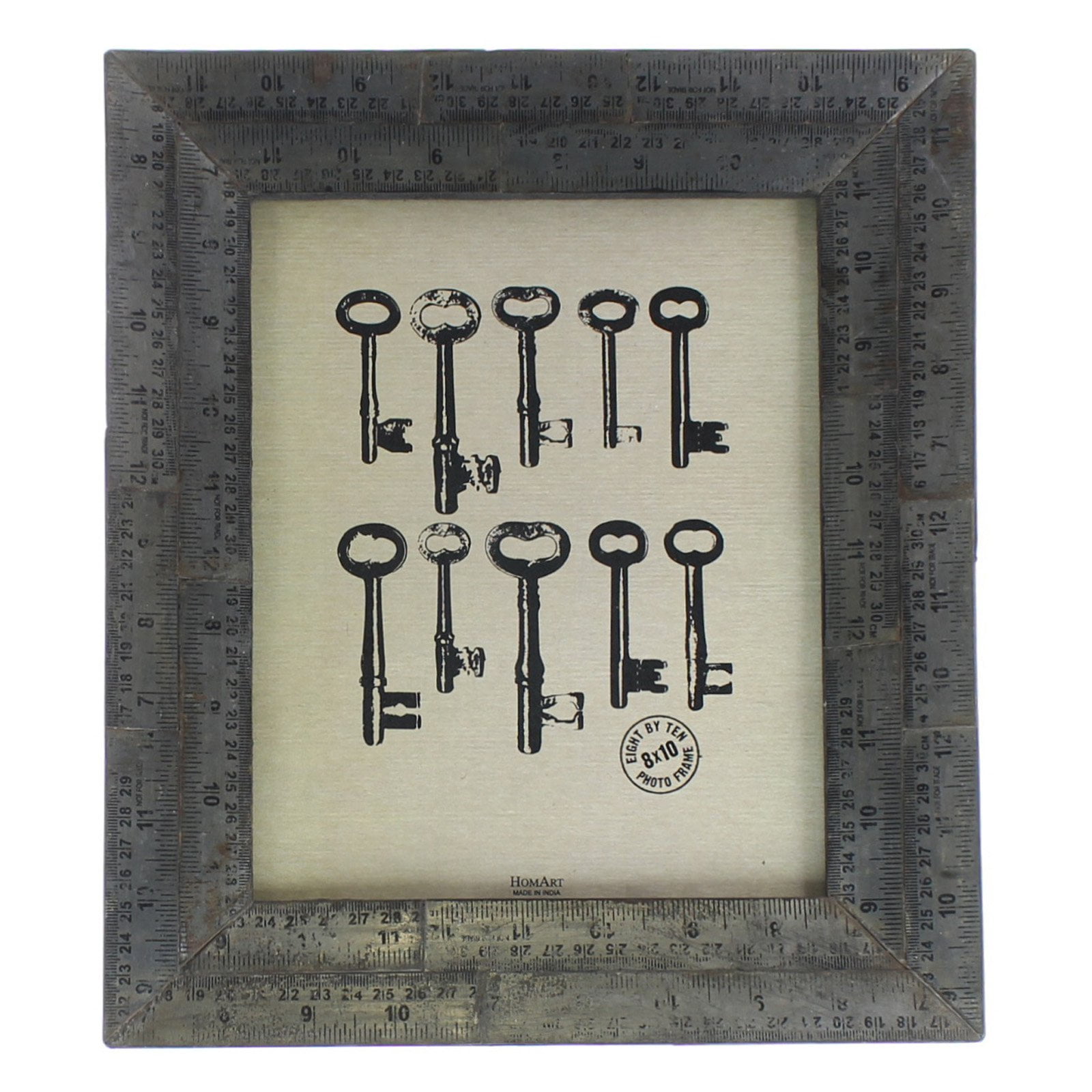 Metal Ruler Picture Frame Com