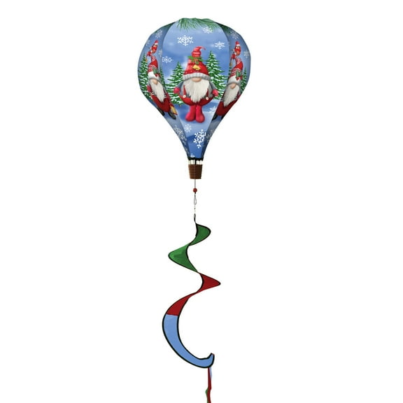 Briarwood Lane Winter Gnomes Deluxe Hot Air Balloon Spinner