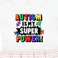 thumbnail image 4 of Inktastic Autism is My Super Power with Puzzle Pieces Girls Toddler Dress, 4 of 5