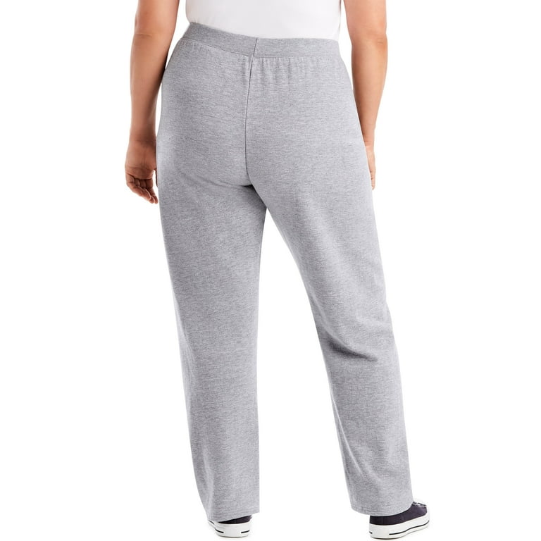 JMS by Hanes Women s Plus Size Fleece Sweatpants Also Petite Sizes Walmart