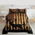 thumbnail image 2 of Castle Fairy Safari Deer 2Pcs Bedding Comforter Set for Teens Woemn Men,American Flag Twin Comforter Sets,Rustic Vintage Breathable Bedding Set,Ultra Soft Home Decor, 2 of 8