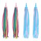 thumbnail image 1 of 2 Pairs Girls Bicycle Rainbow Bicycle Streamers Children Scooter Tassel Handlebar Decoration Handlebar Tassel, 1 of 3