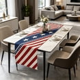 thumbnail image 4 of 4th of July Patriotic Table Runners, 72x13 Inch Stars Stripes Red White and Blue Table Runner for Memorial Day Independence Day Table Decor, 4 of 6
