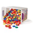 thumbnail image 1 of Pattern Blocks hand2mind Plastic para niños de jardín de infantes, 1 of 8