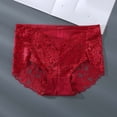thumbnail image 2 of Pantalones de Encaje de Cintura Alta Pantalones de Encaje de Moda de la Mujer de Estiramiento Sólido de la Cintura Media Pantalones en 5 Colores, 2 of 9