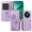Purple, variant on Flip Phone Case for OPPO Realme 12 4G, Kickstand and 3 Card Slots, Shockproof and Scratch Resistant, Purple