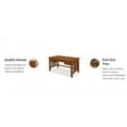 thumbnail image 4 of Homestyles Arts & Crafts Wood Executive Desk in Brown, 4 of 21